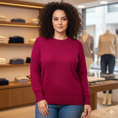 Blusa básica feminina